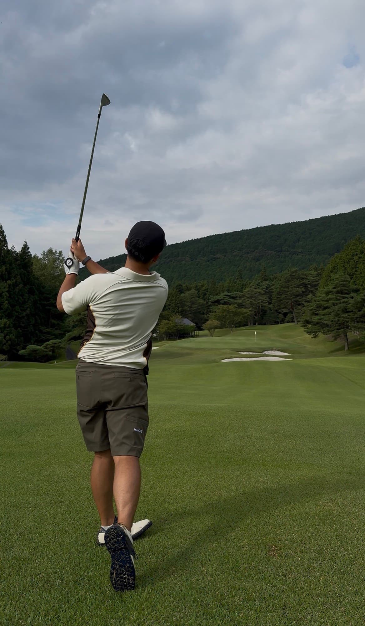 Watching one fly down the fairway