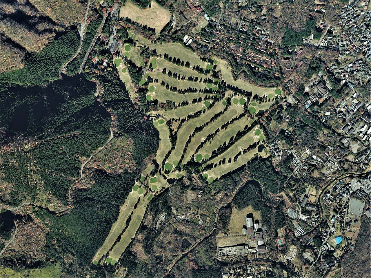 Fujiya Hotel Sengoku Golf Course golf course, Kanagawa, Japan
