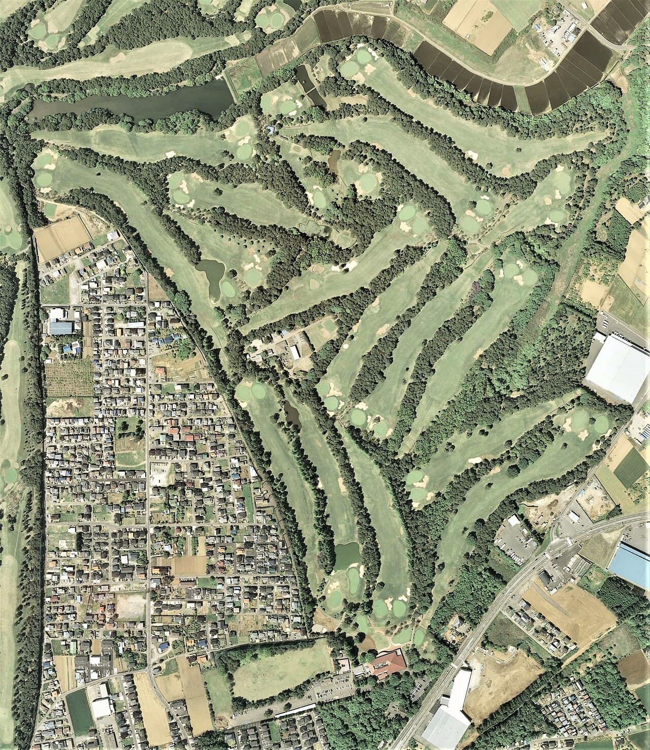 Tsukuba Country Club golf course, Ibaraki, Japan