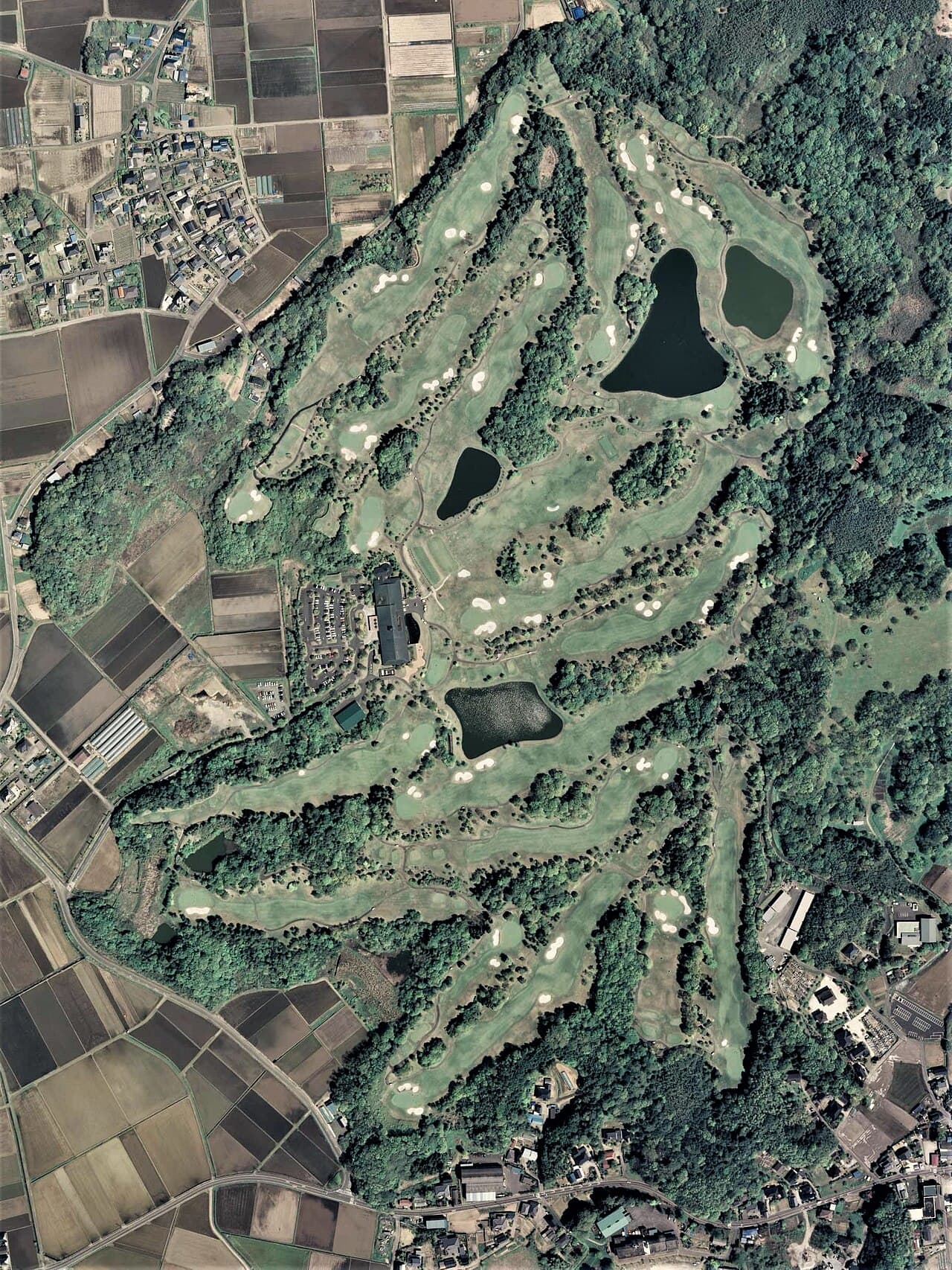 Miho Golf Club golf course, Miho, Ibaraki, Japan