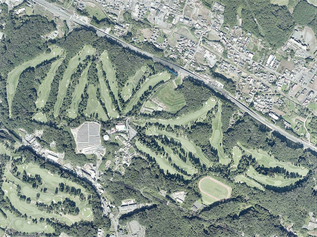 Musashino Golf Club golf course, Tokyo, Japan