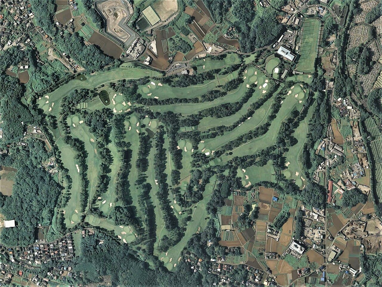 Shonan Country Club golf course, Kanagawa, Japan