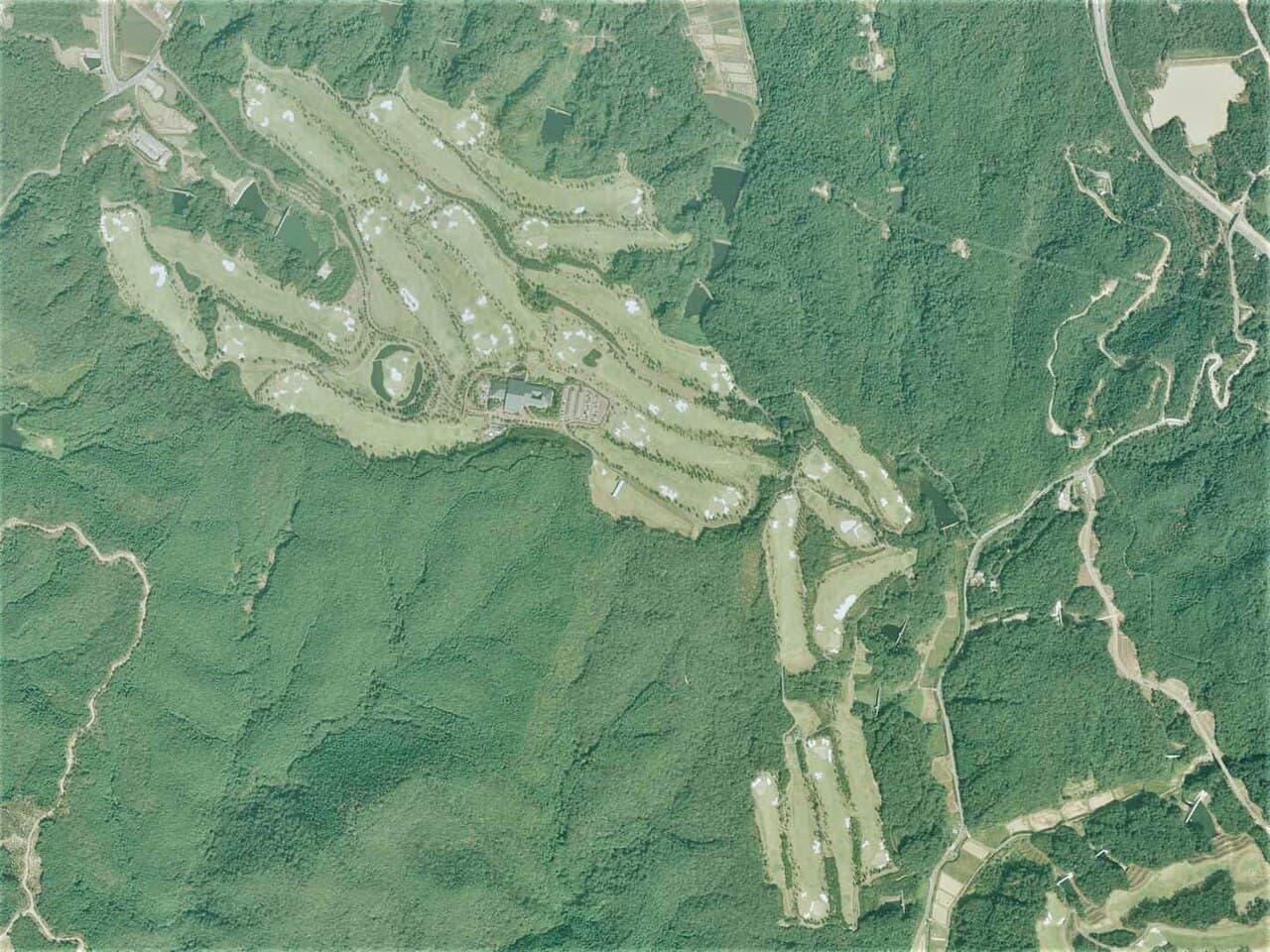 Azuma Ken Shuga Country Club golf course, Gifu, Japan