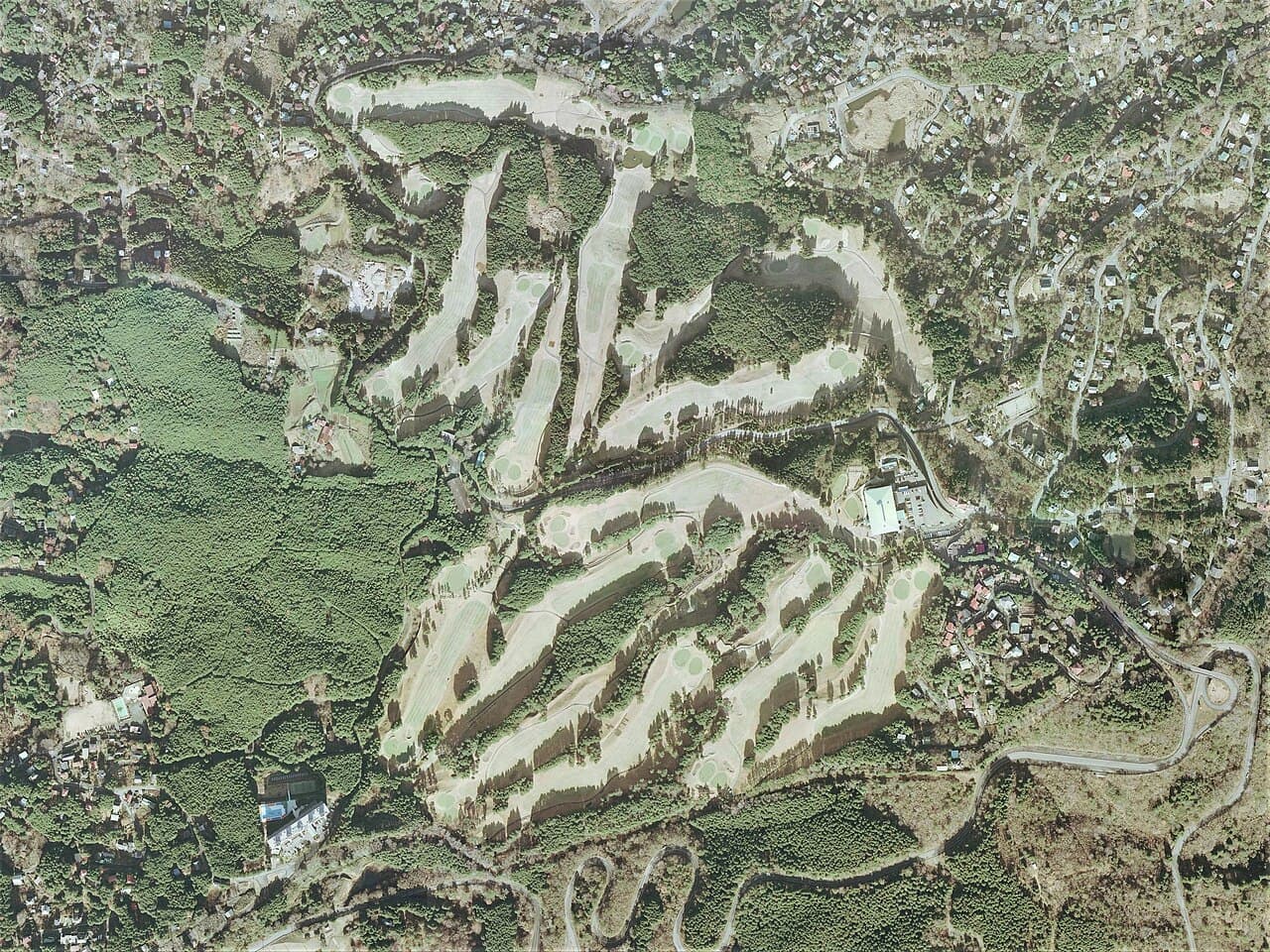 Fuji Hakone Country Club golf course, Shizuoka, Japan