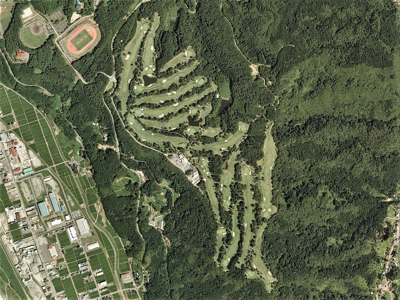 Itoigawa Country Club golf course, Niigata, Japan