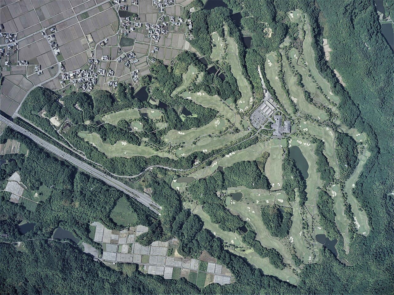 Cherry Hills Golf Club golf course, Hyogo, Japan