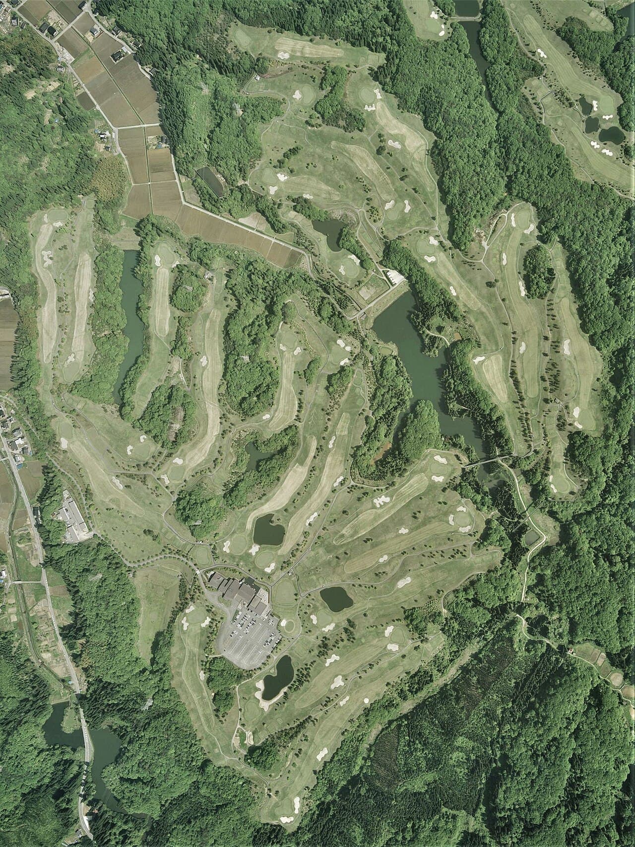 Kosugi Country Club golf course, Toyama, Japan