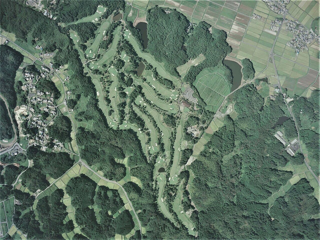 Shiga Golf Club golf course, Shiga, Japan