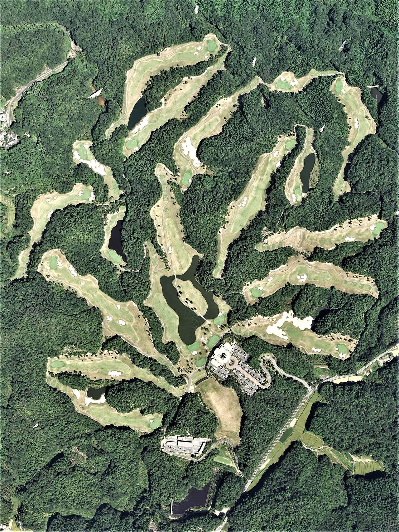 The Toradishon Golf Club golf course, Aichi, Japan