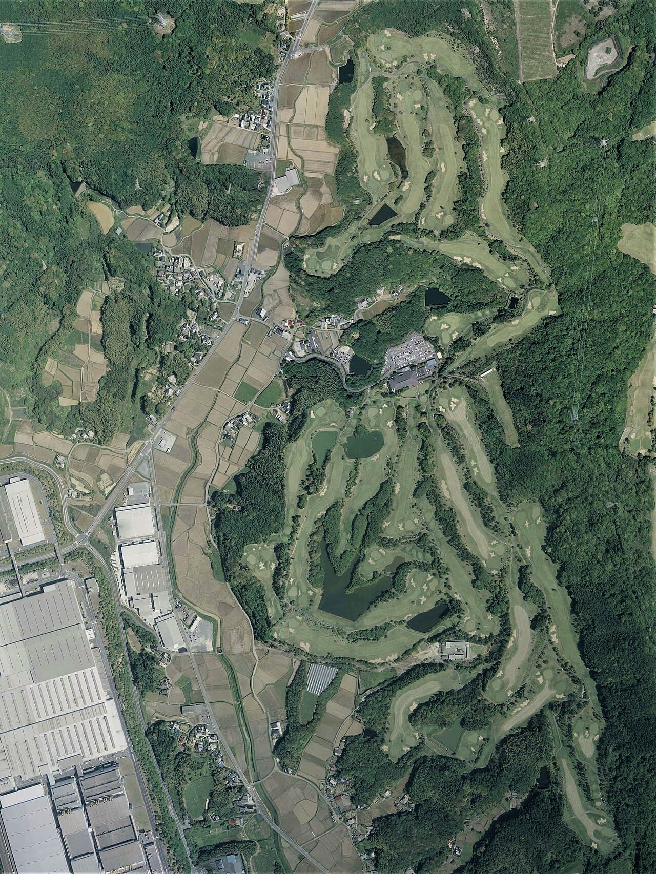 The Classic Golf Club golf course, Fukuoka, Japan