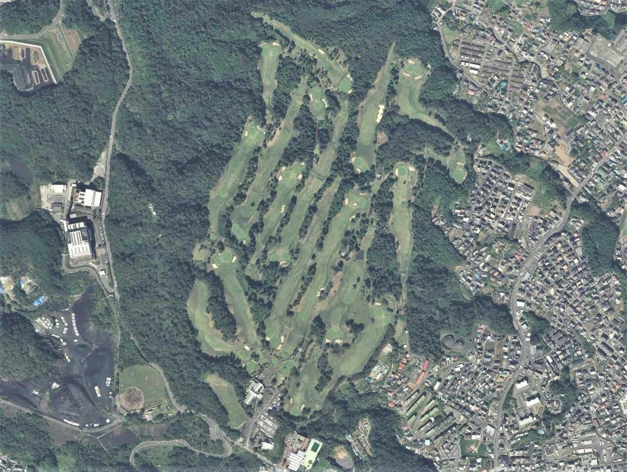 Hitachi Golf Club golf course, Ibaraki, Japan