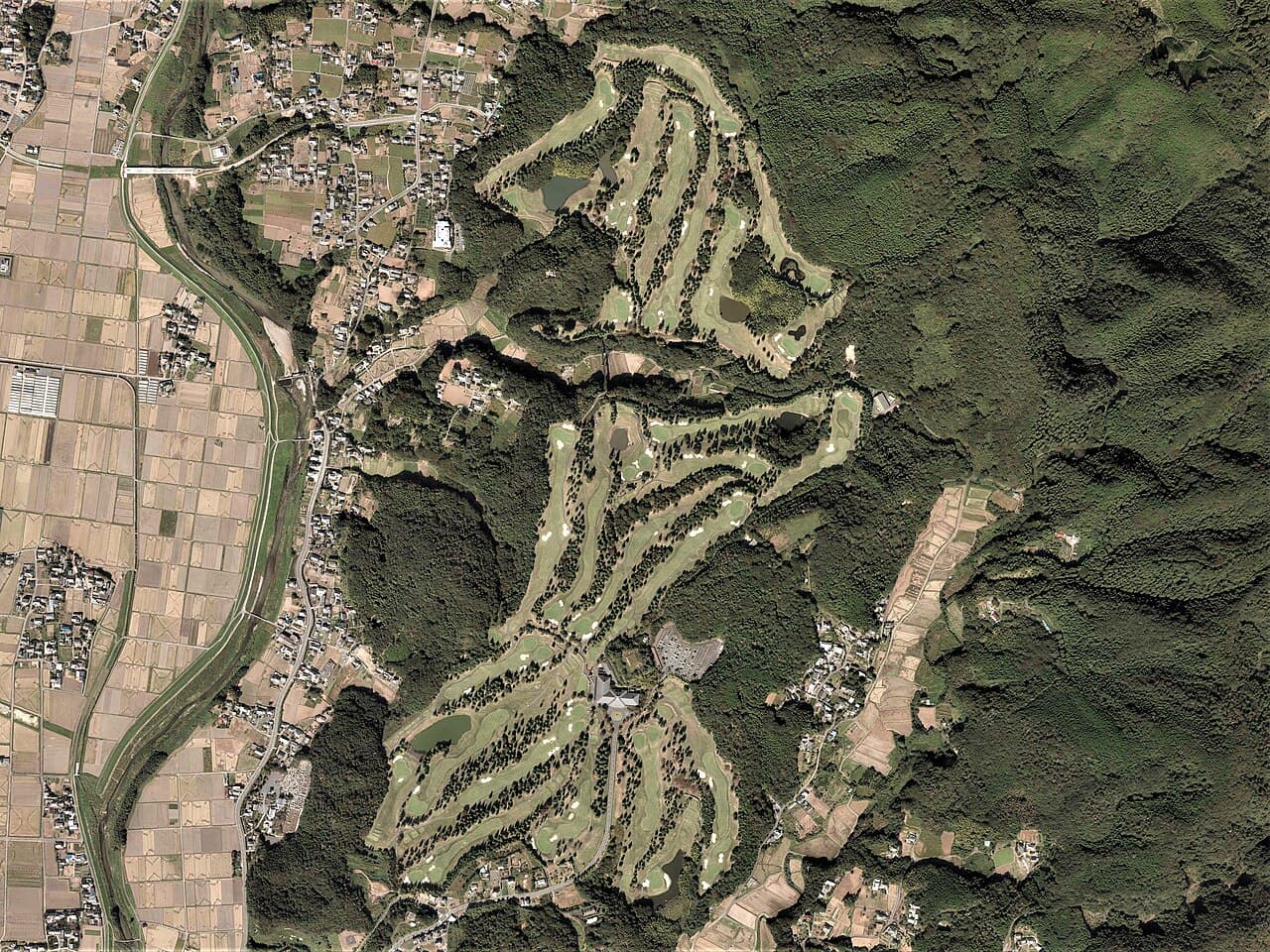 Grand Suramu Country Club golf course, Ibaraki, Japan