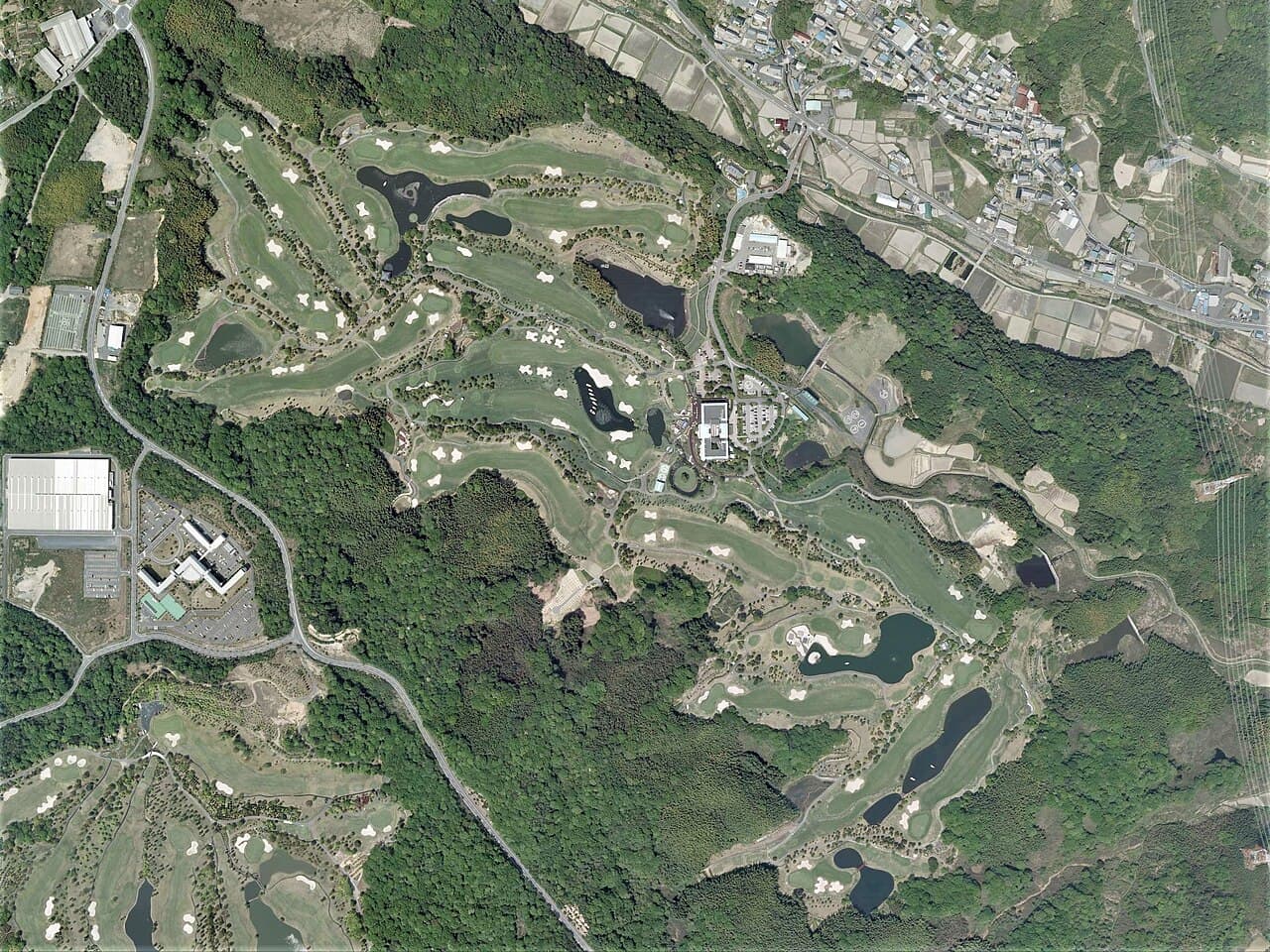 Azuma Ken Tado Nagoya Country Club golf course, Mie, Japan