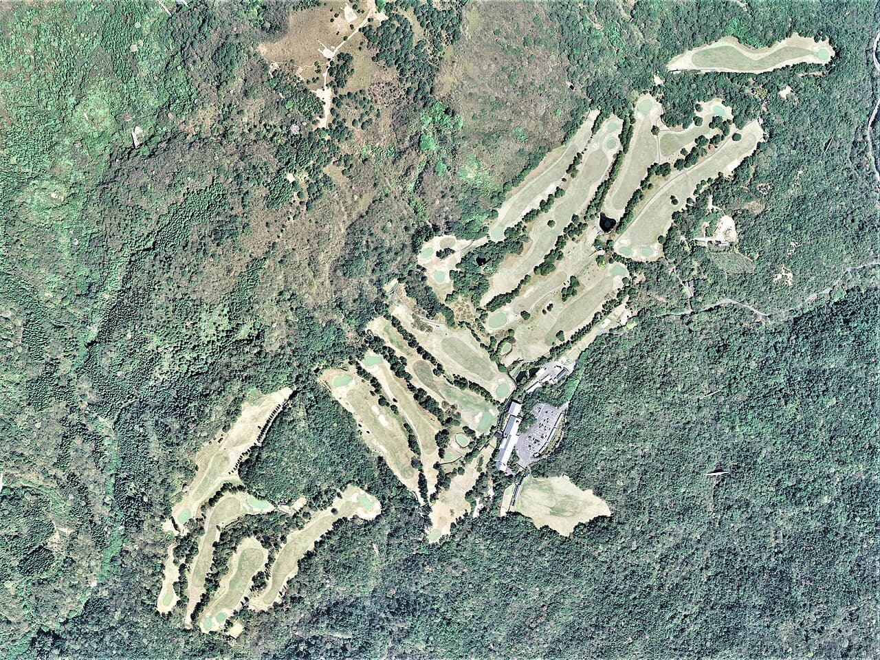 Ashiya Country Club golf course, Hyogo, Japan