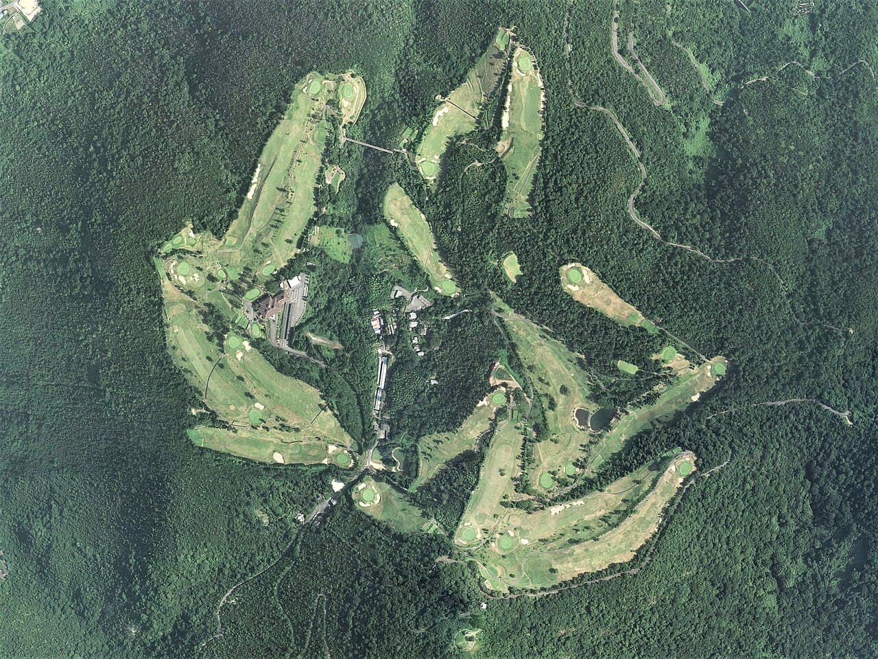 Takamatsu Country Club golf course, Kagawa, Japan
