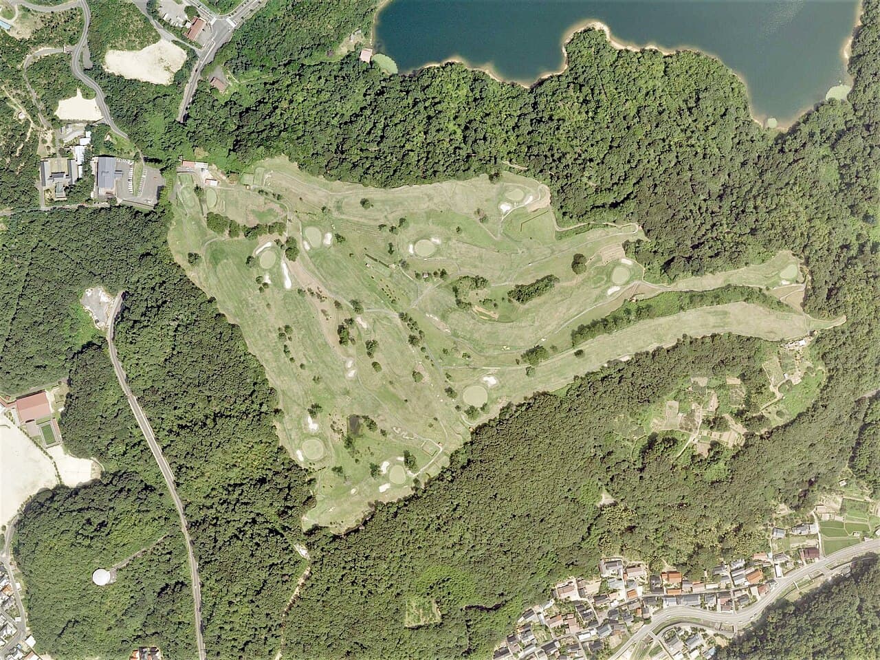 Tottori Golf Club golf course, Tottori, Japan