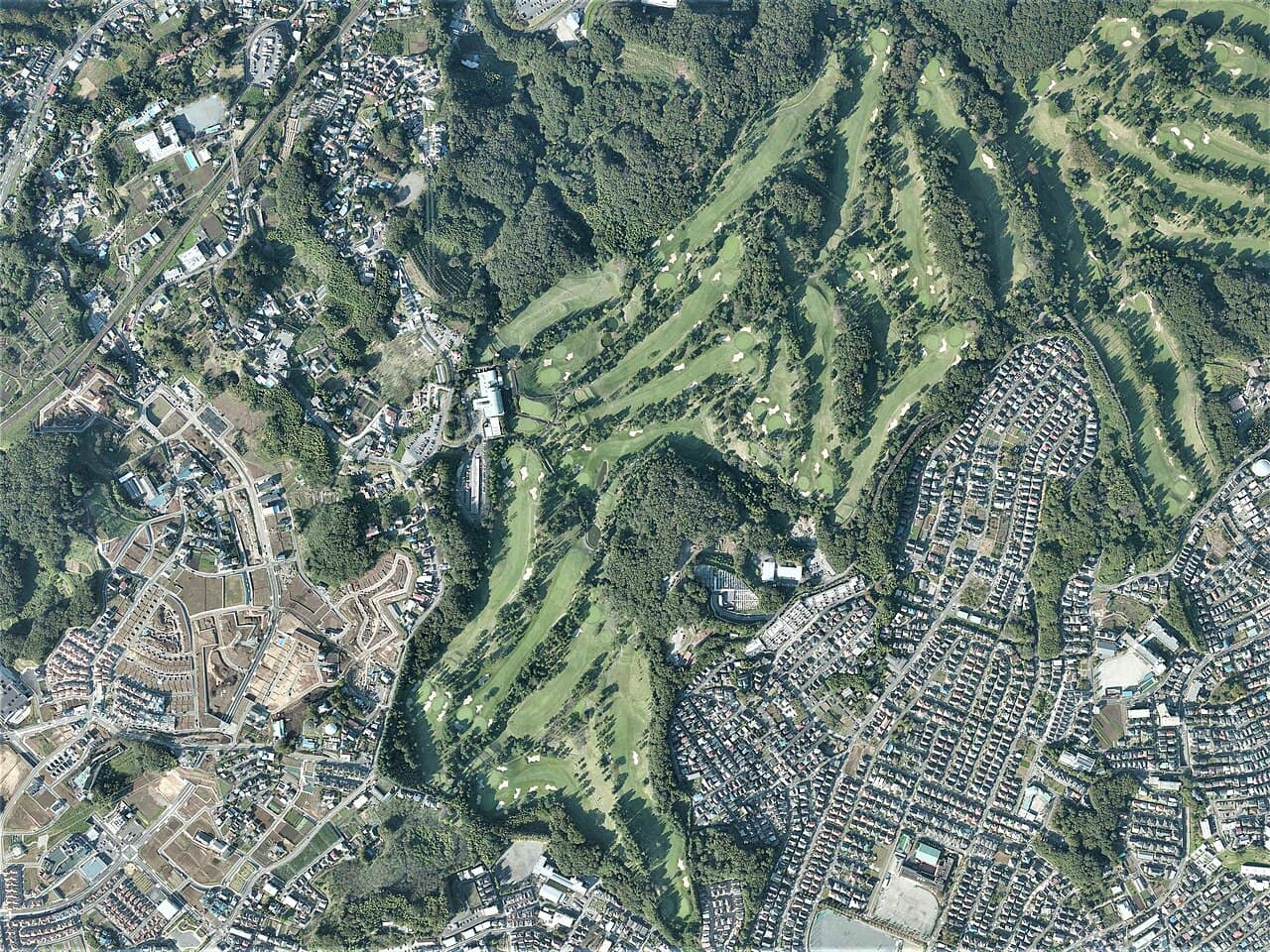 Tokyo Yomiuri Country Club golf course, Kanagawa, Japan