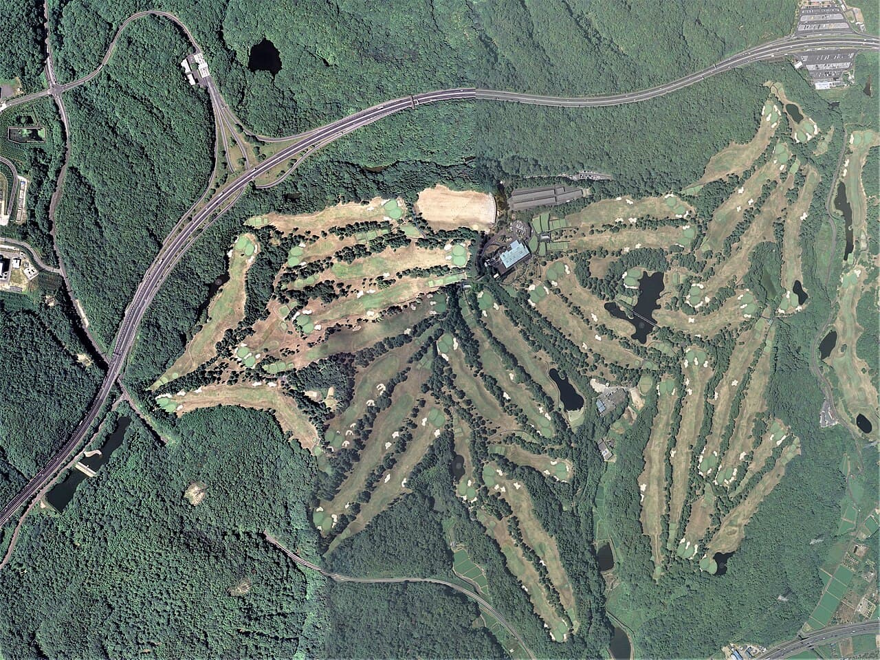 Kasugai Country Club golf course, Aichi, Japan
