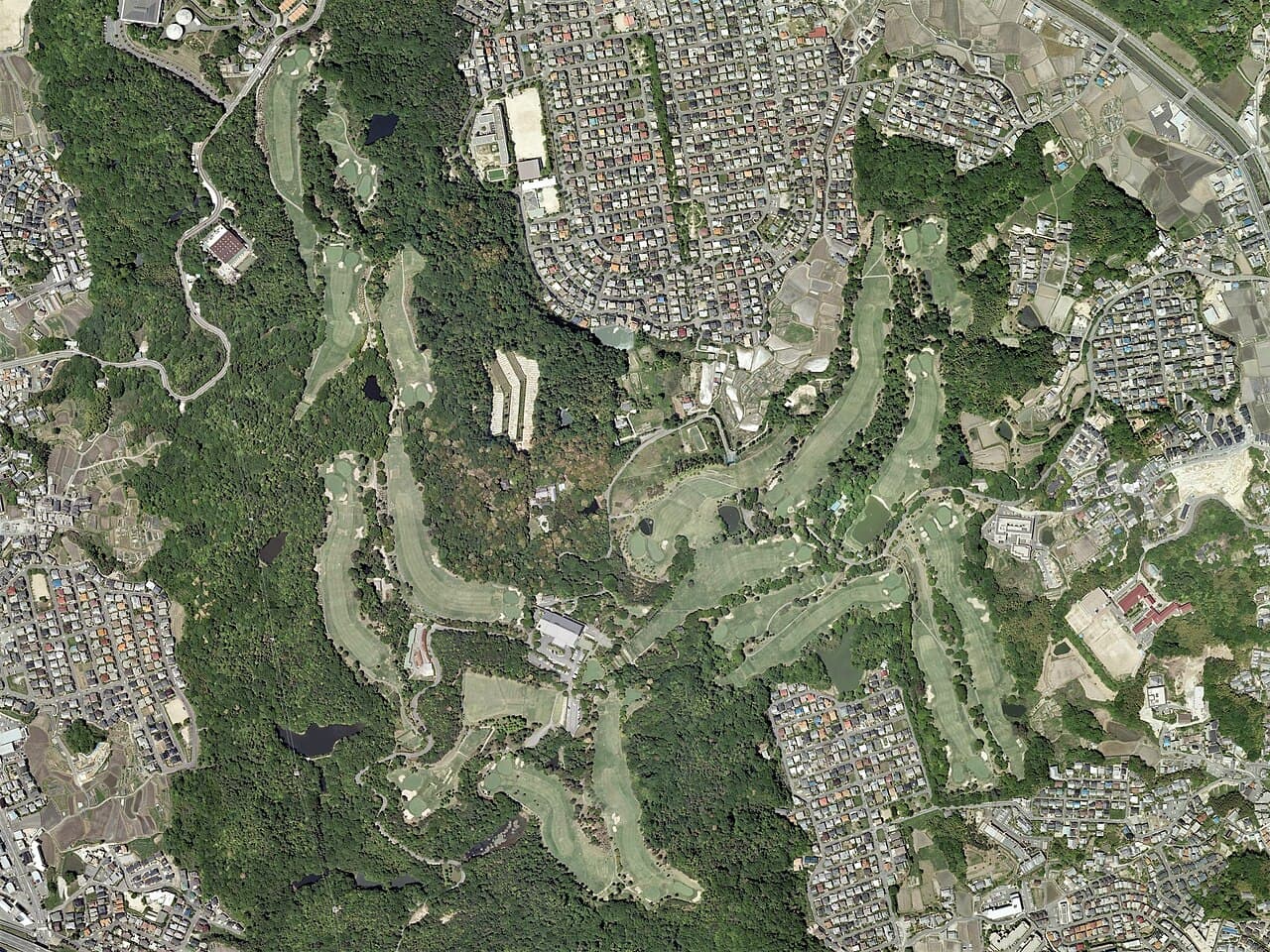 Asuka Country Club golf course, Nara, Japan