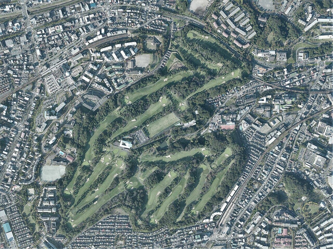 Fuchu Country Club golf course, Tokyo, Japan