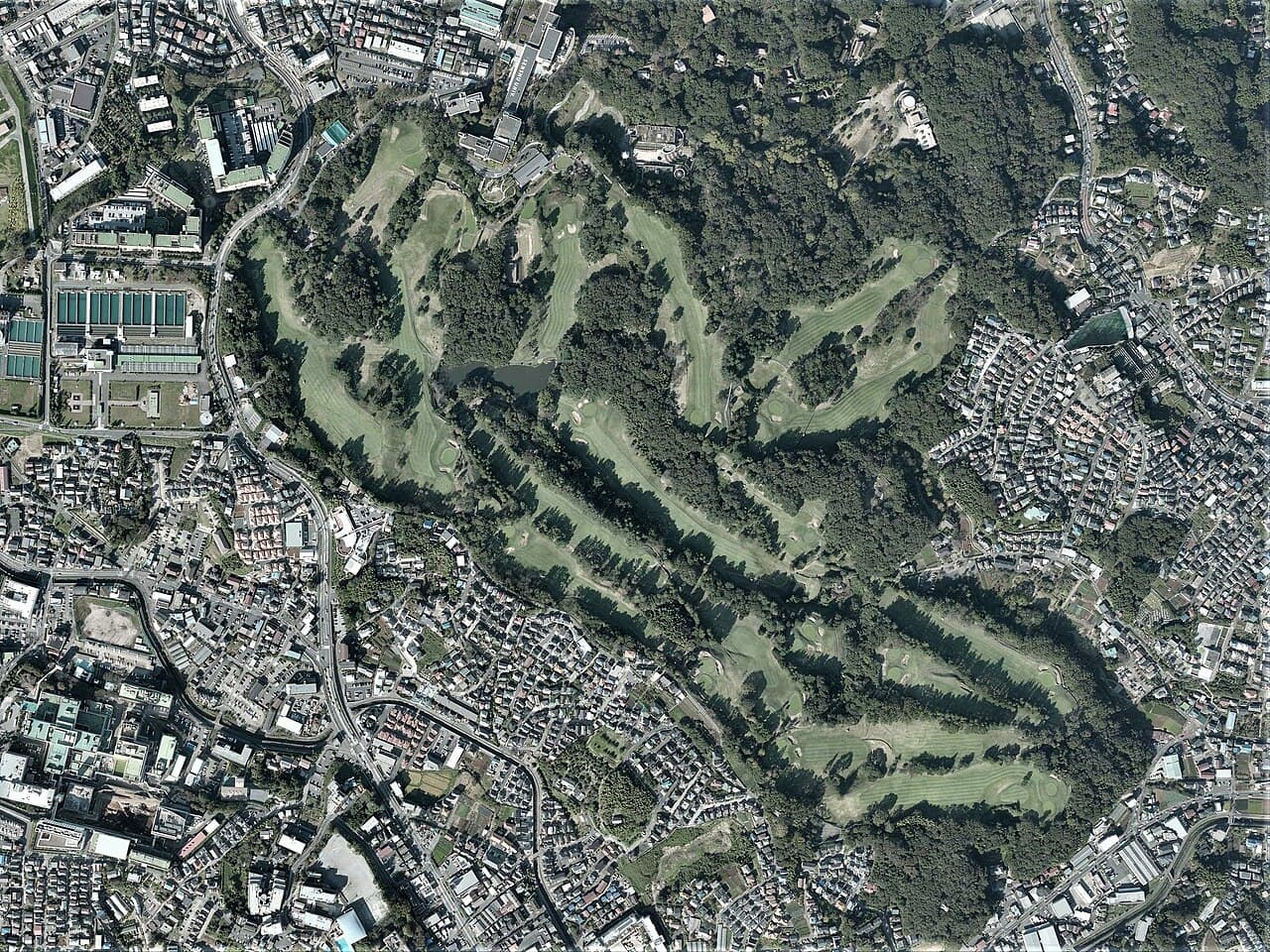 Kawasaki Kokusai Ikuta Ryokuchi Golf Course golf course, Kawasaki, Kanagawa, Japan