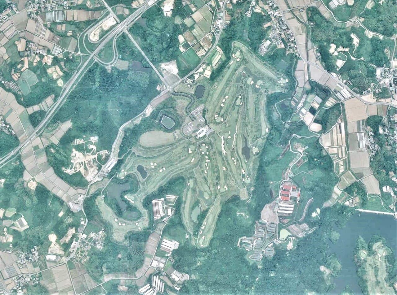 The Kuinzuhiru Golf Club golf course, Fukuoka, Japan