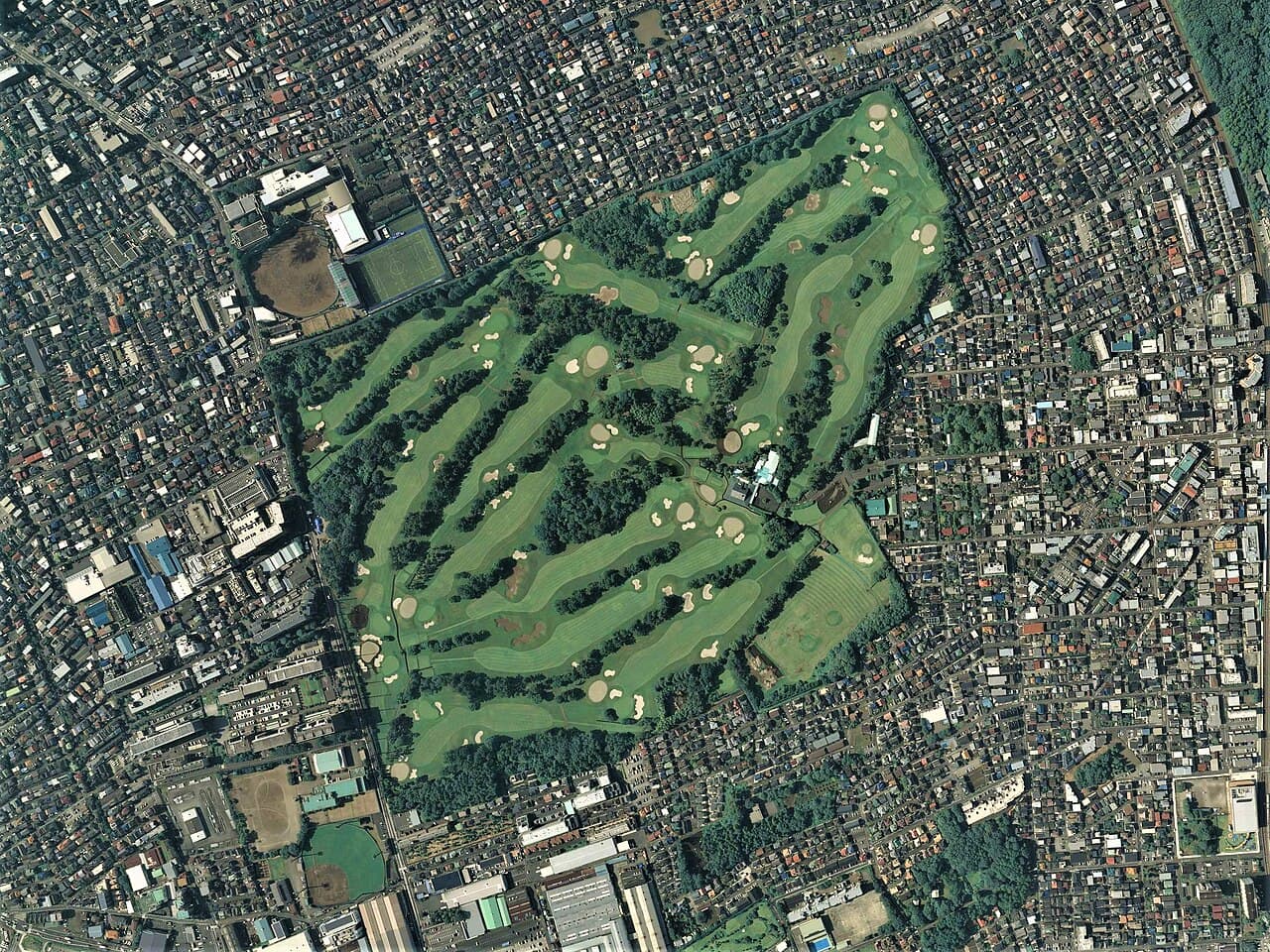 Sagami Country Club golf course, Kanagawa, Japan