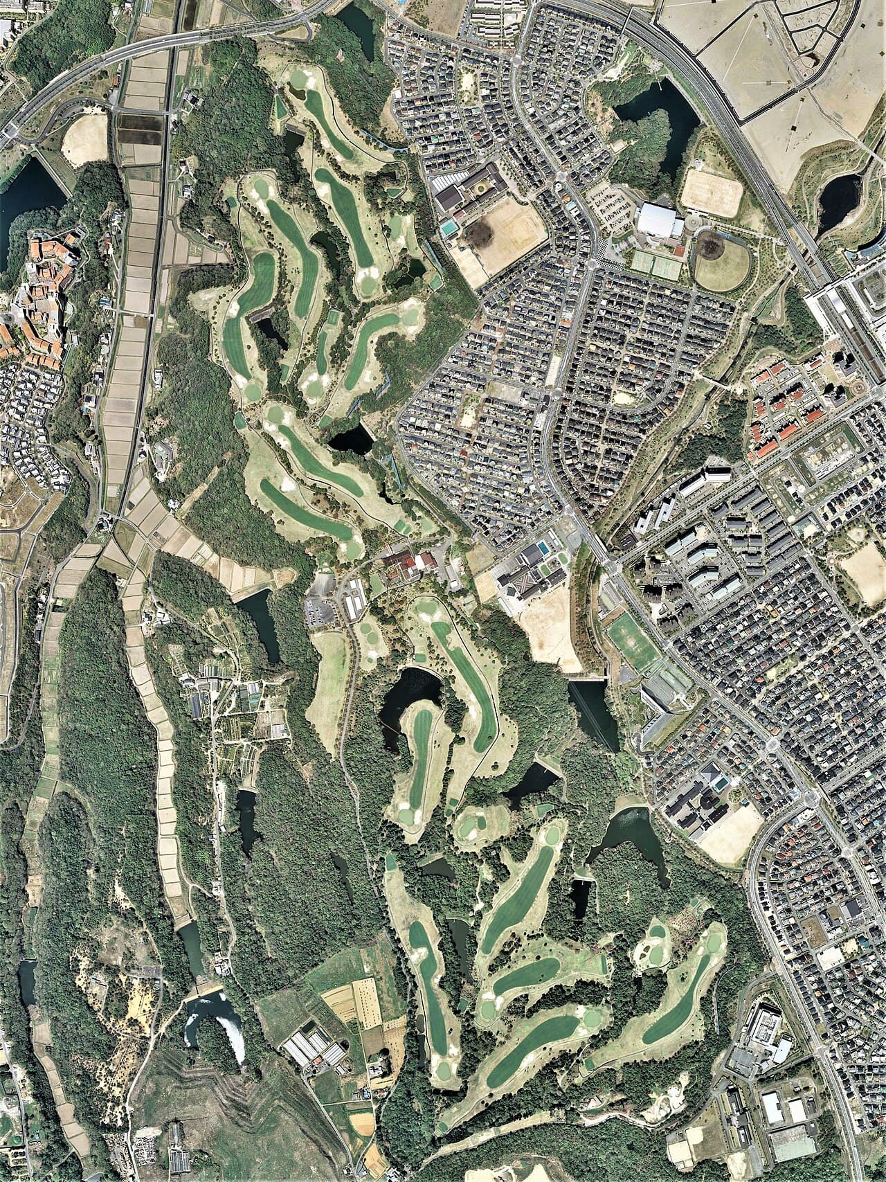 Arima Country Club golf course, Hyogo, Japan