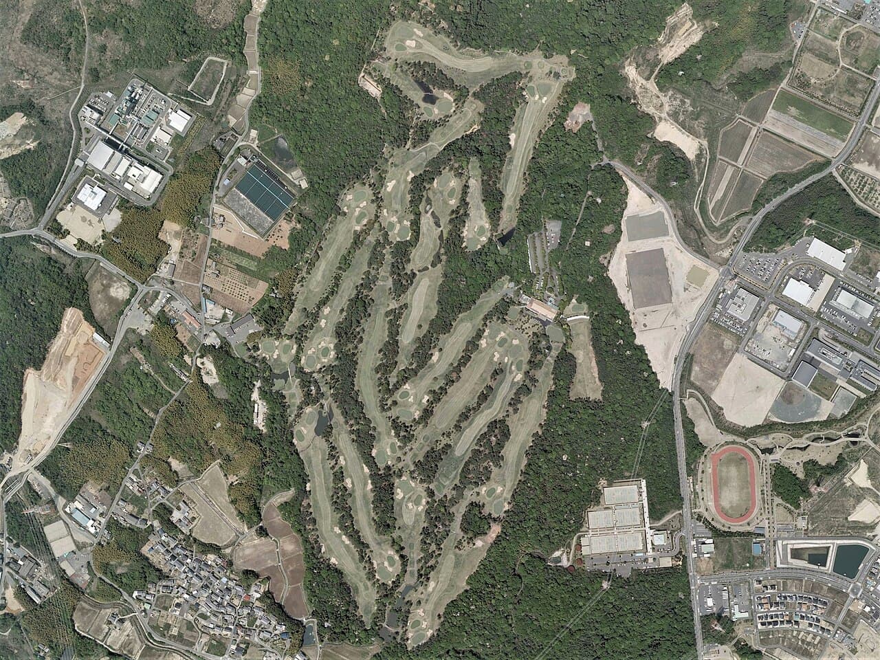 Kuwana Country Club golf course, Mie, Japan