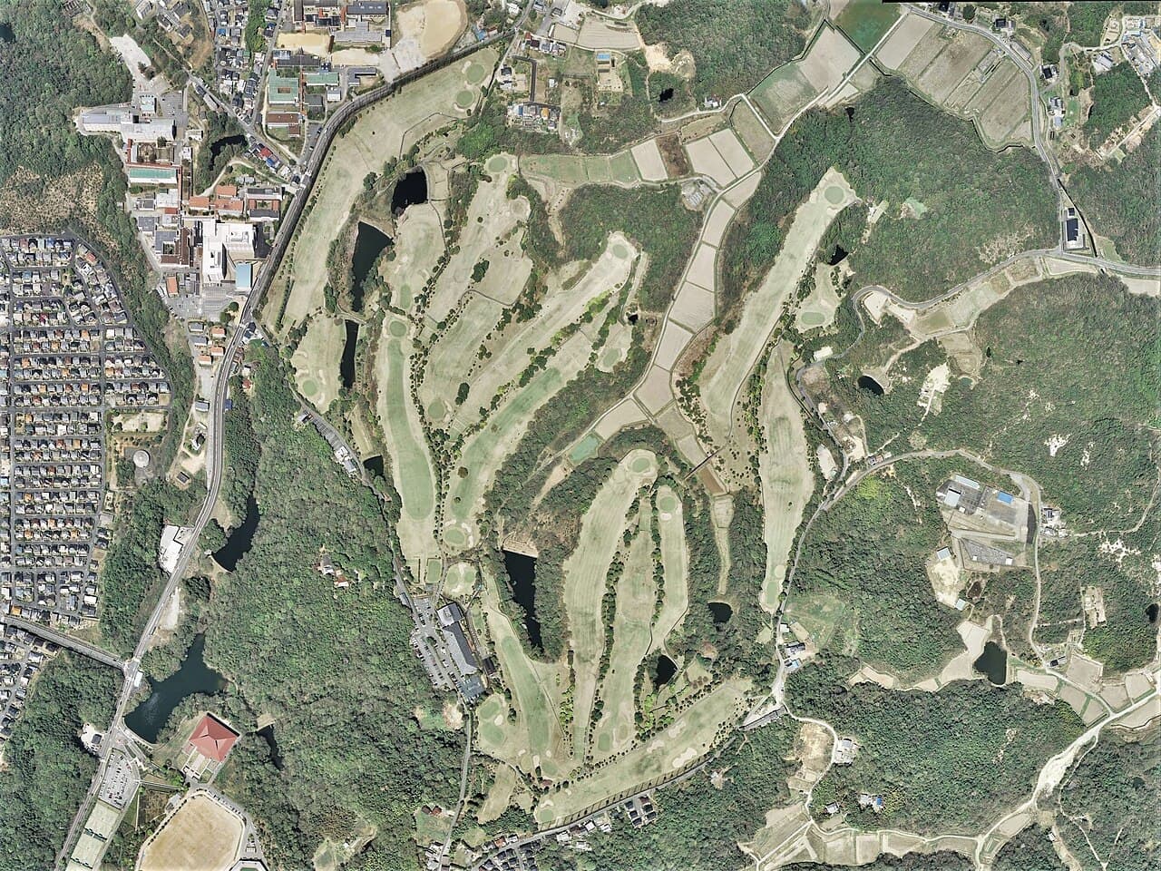 Mita Golf Club golf course, Hyogo, Japan