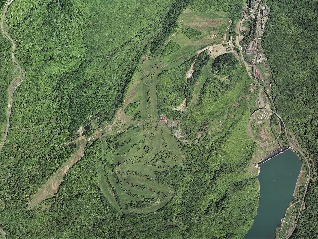 Satsu Taru Golf Club golf course, Hokkaido, Japan
