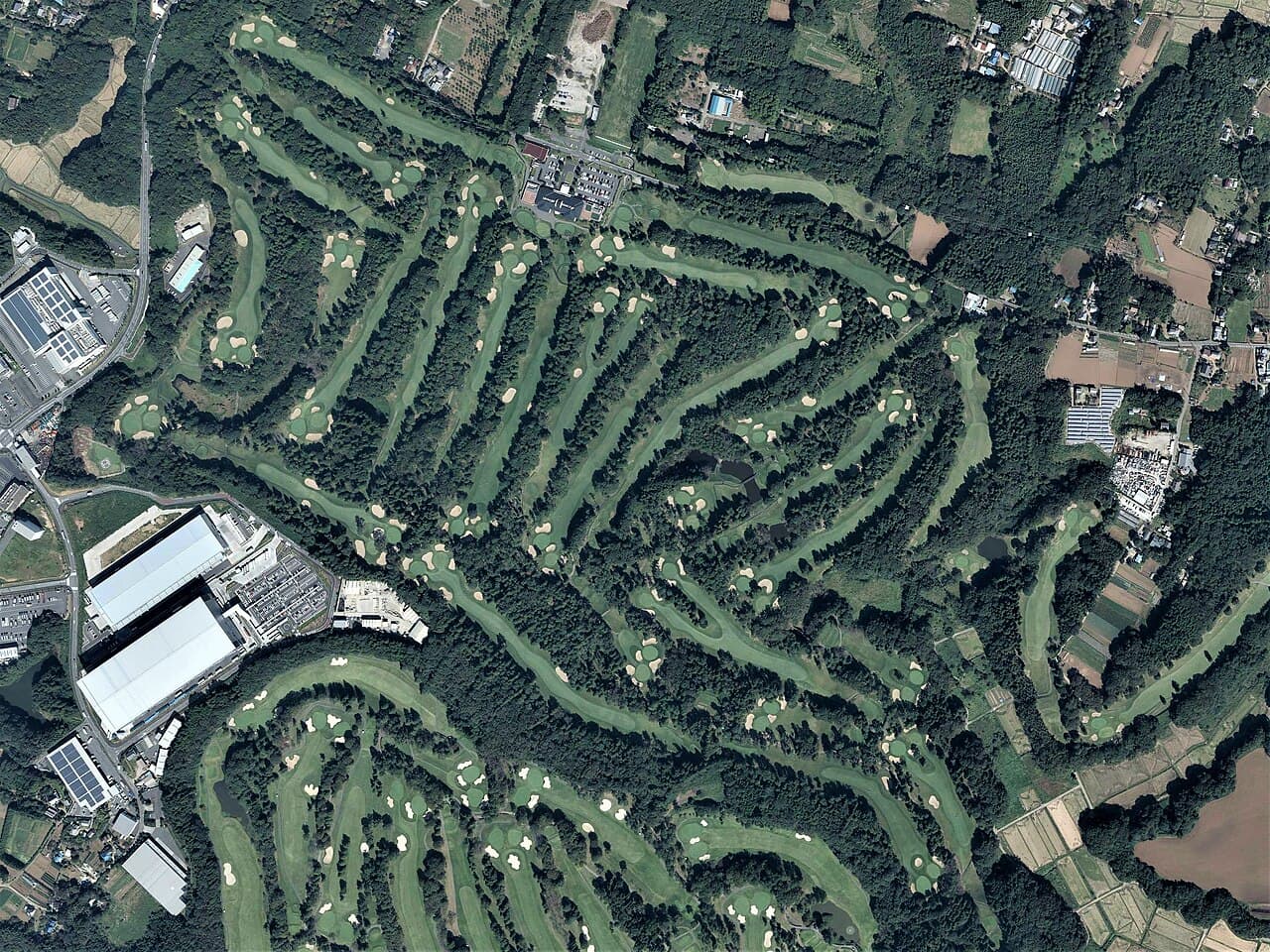 Sobu Country Club golf course, Chiba, Japan