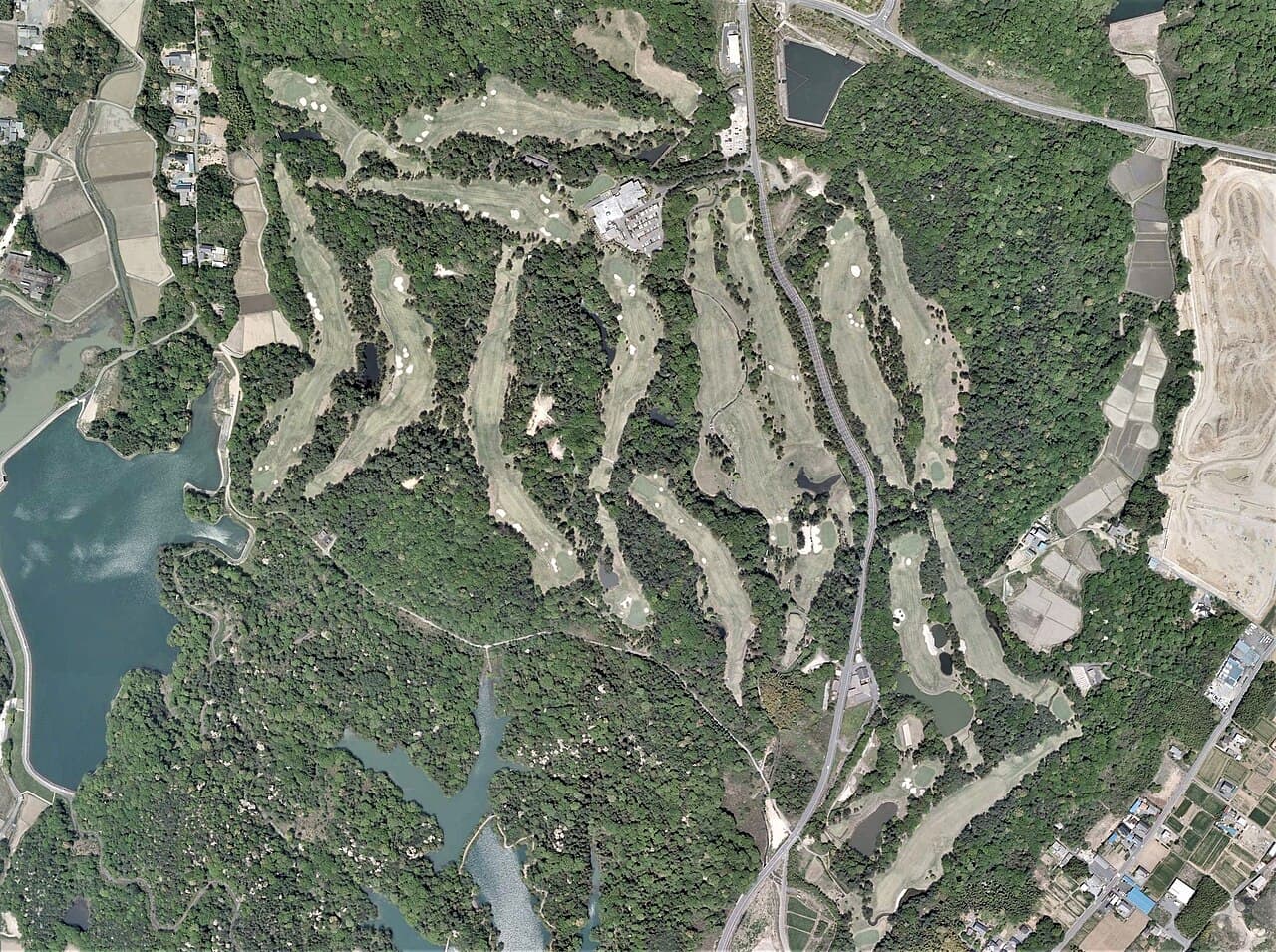 Surireikusu Country Club golf course, Mie, Japan