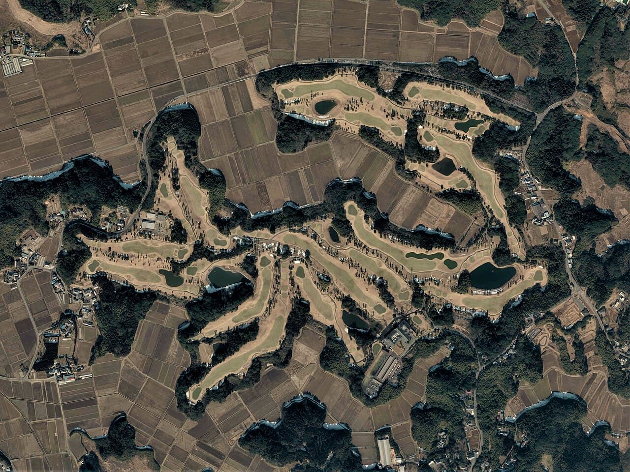 Tonosho Golf Club golf course, Chiba, Japan