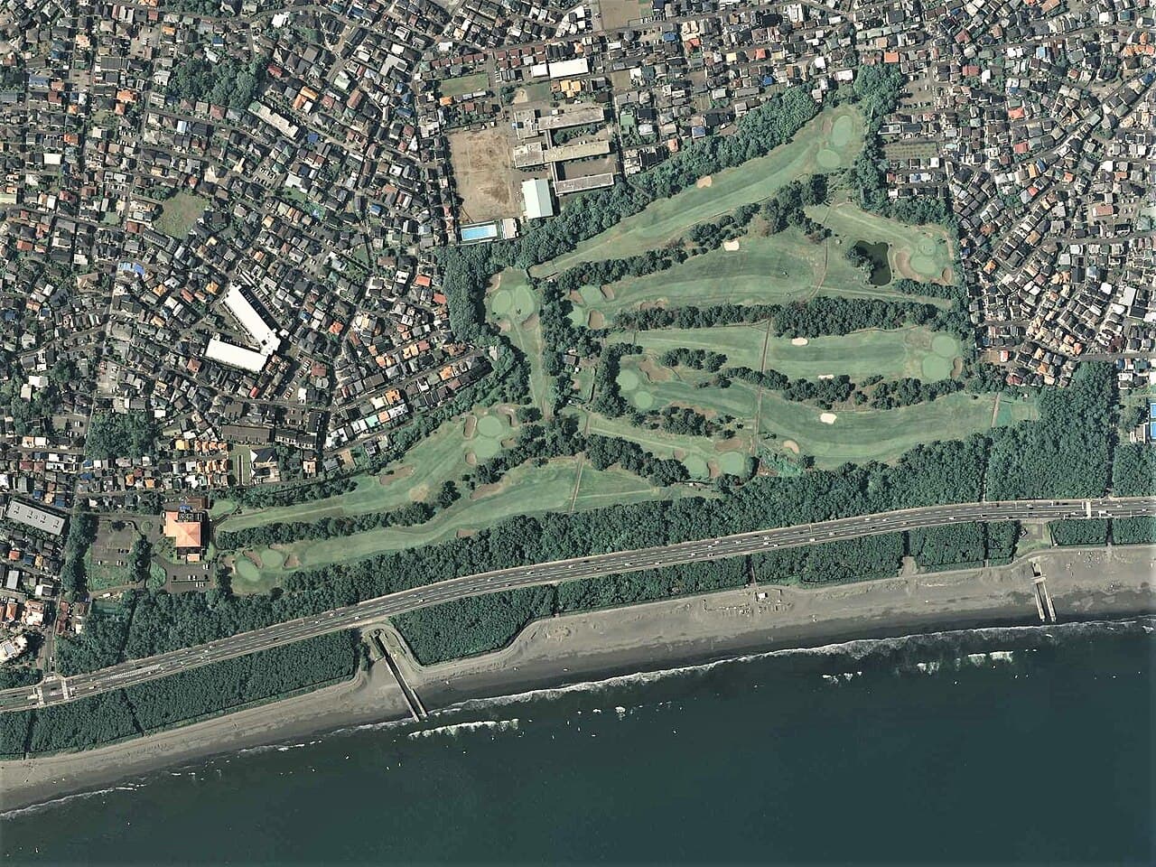 Chigasaki Golf Club golf course, Kanagawa, Japan