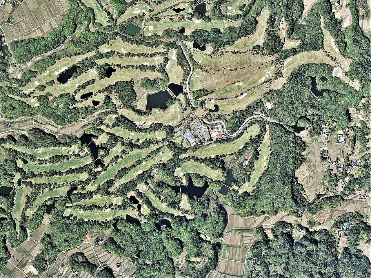 Arima Royal Golf Club golf course, Hyogo, Japan