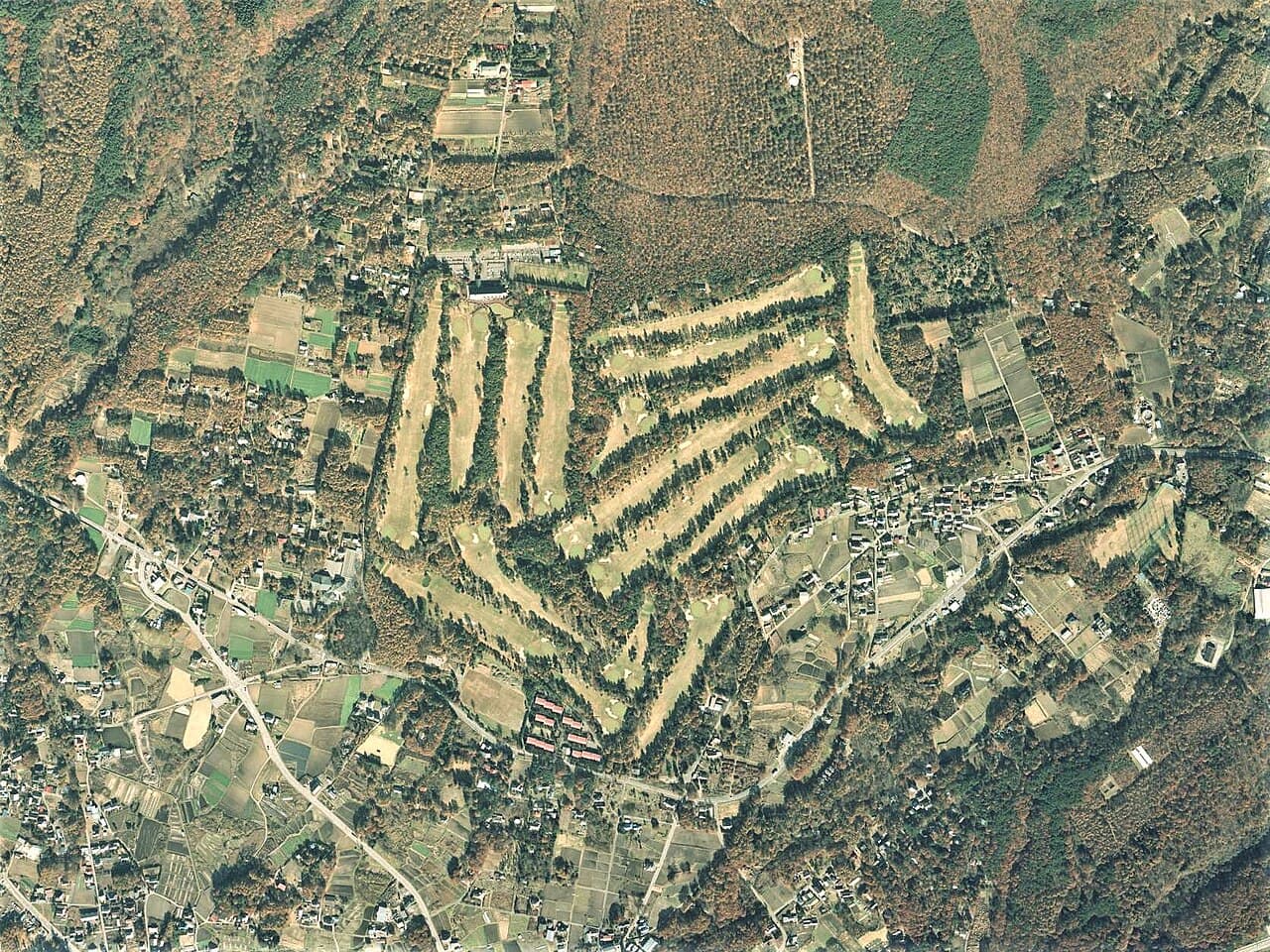 Dai Asama Golf Club golf course, Nagano, Japan