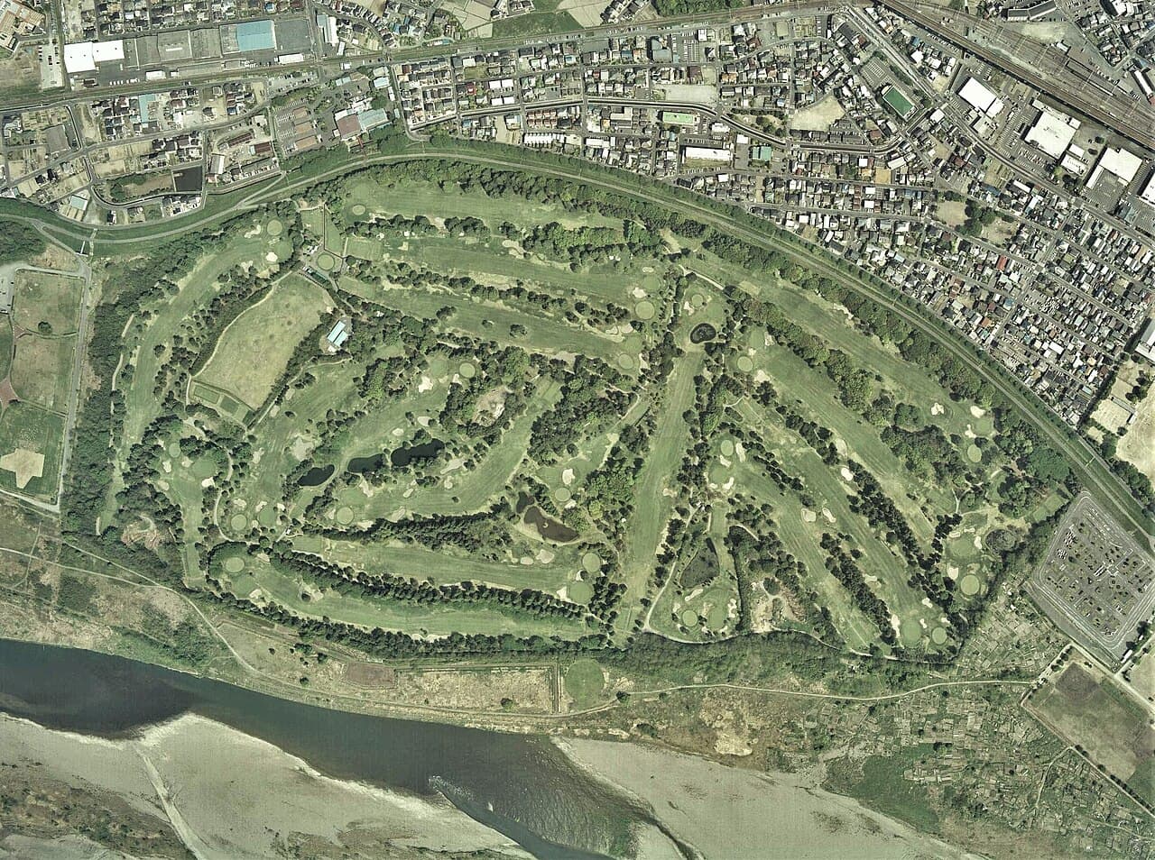 Kumagai Golf Club golf course, Saitama, Japan