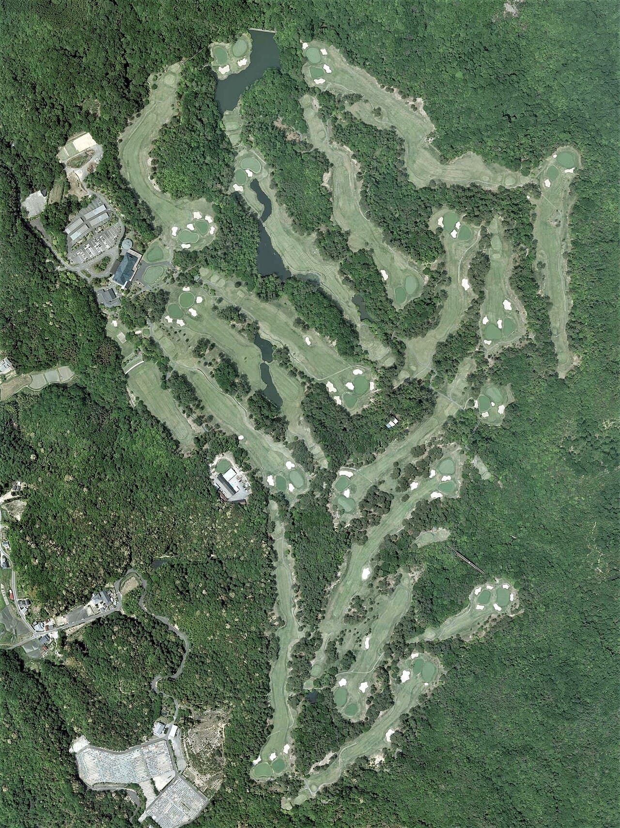 Minamiyama Country Club golf course, Aichi, Japan