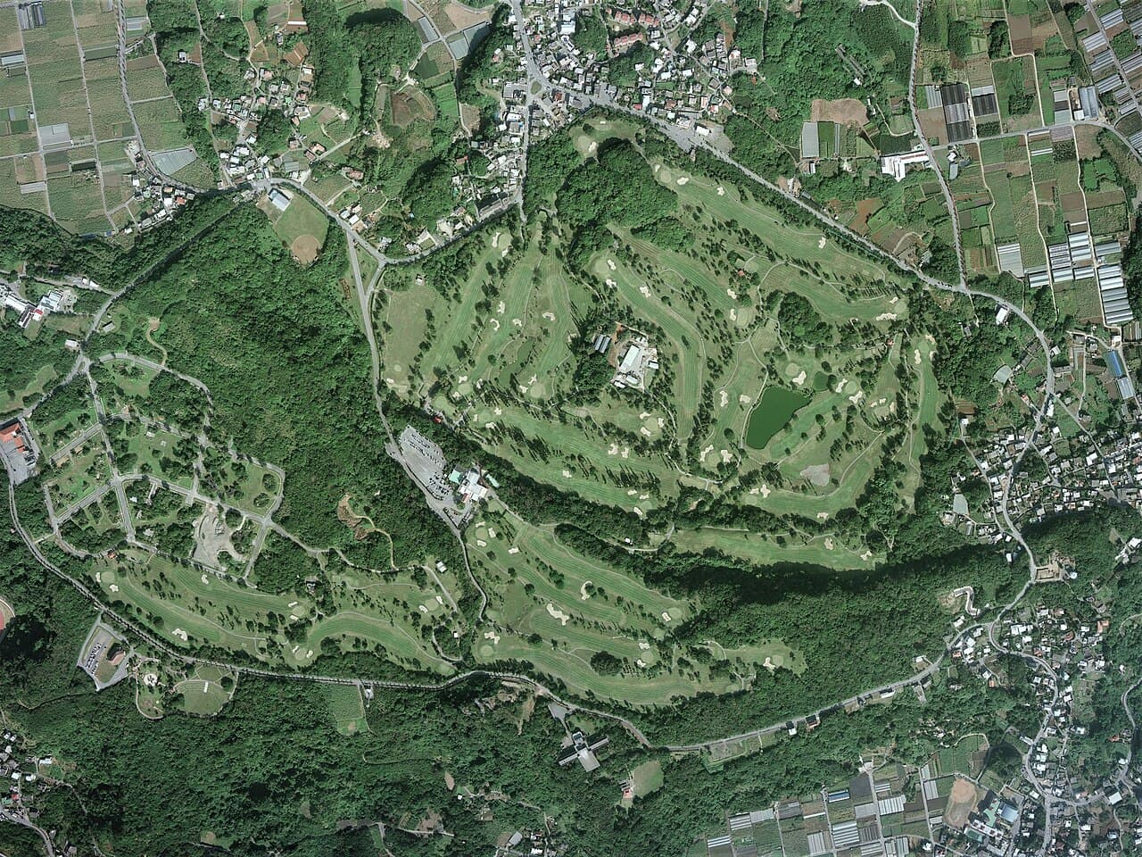 Ryukyu Golf Club golf course, Okinawa, Japan