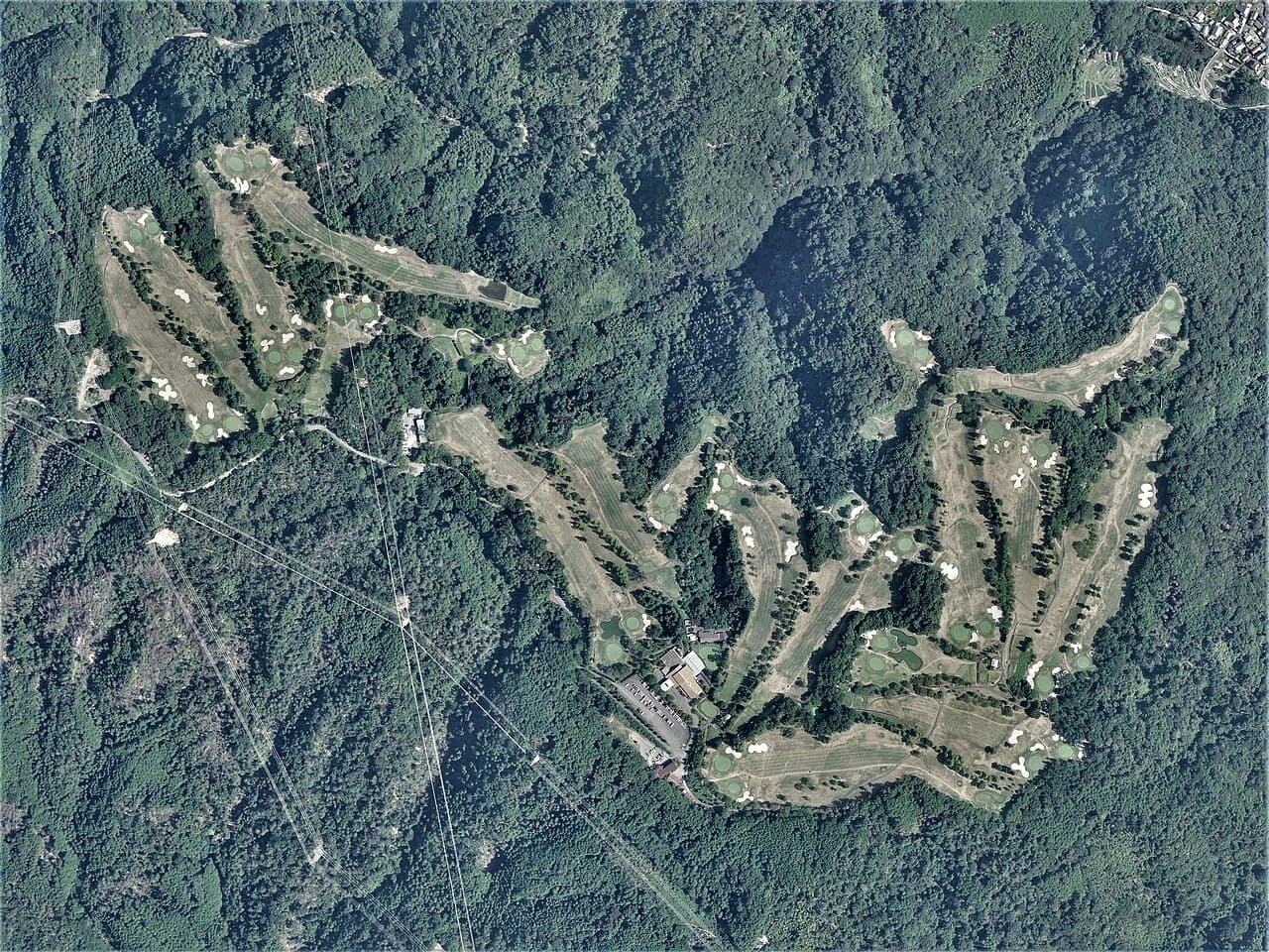 Shin-Osaka Golf Club golf course, Osaka, Japan