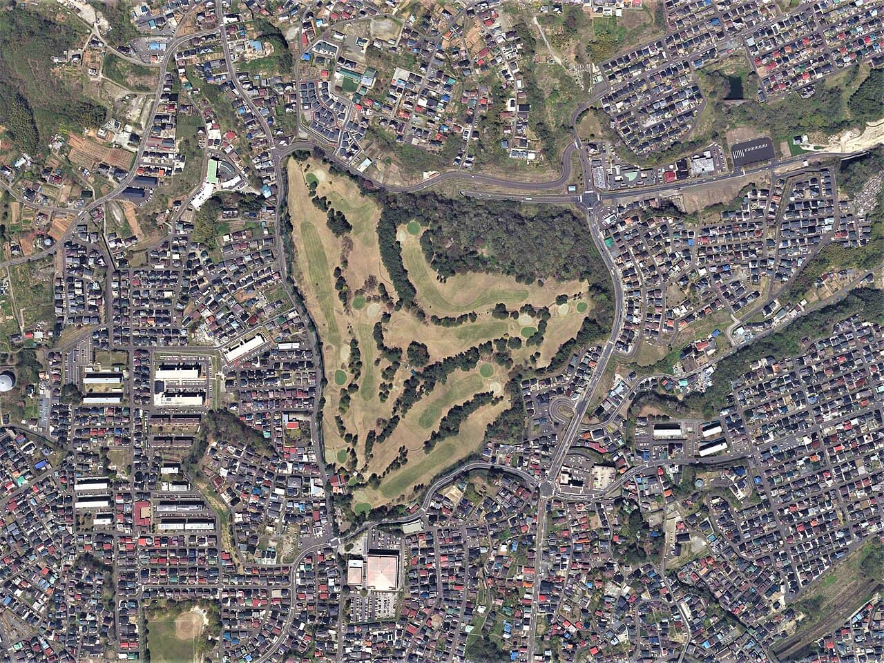 Sen Shio Golf Club golf course, Miyagi, Japan