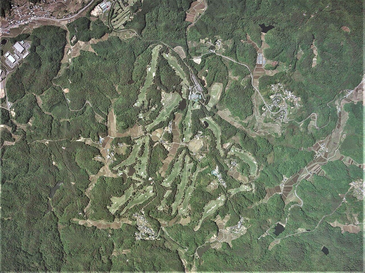 San Yo Golf Club golf course, Okayama, Japan