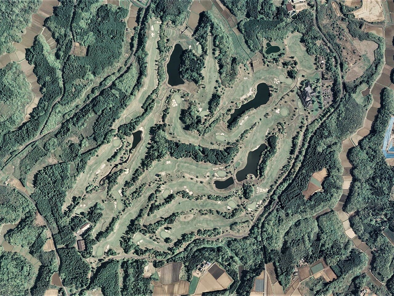 Narita Golf Club golf course, Narita, Chiba, Japan