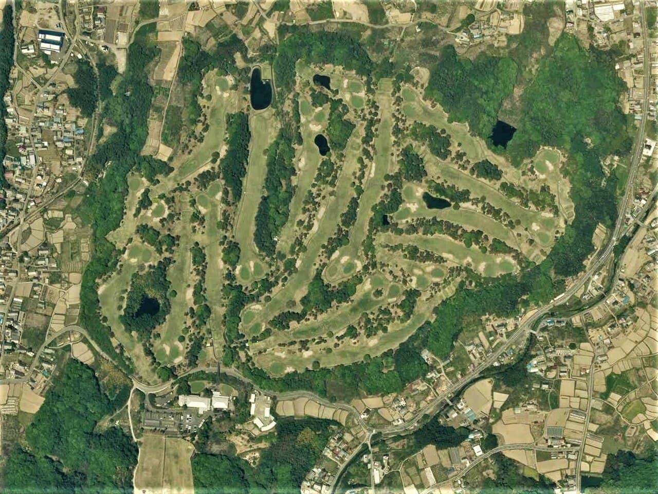 Kanra Country Club golf course, Gunma, Japan