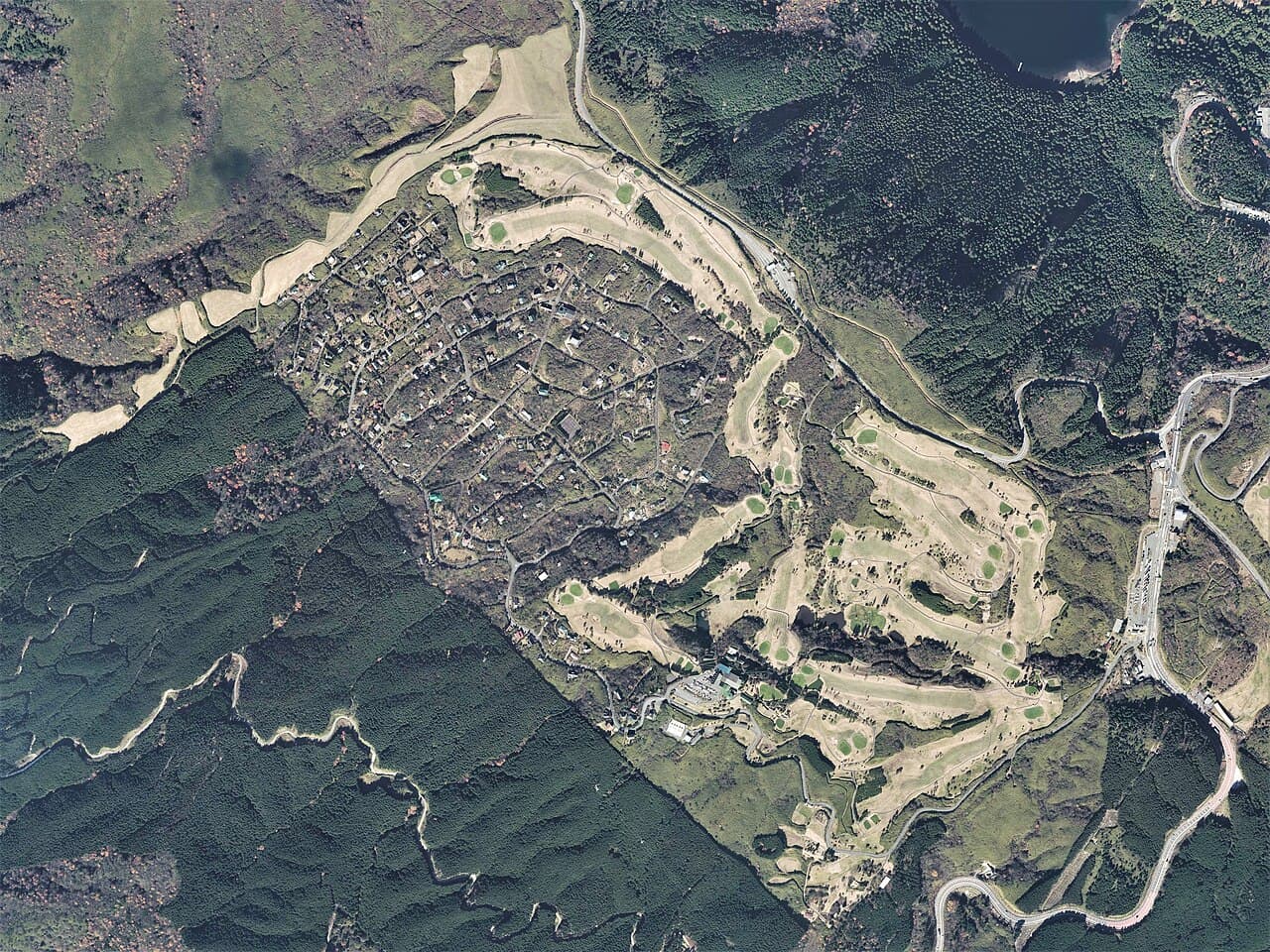 Ashinoko Country Club golf course, Shizuoka, Japan