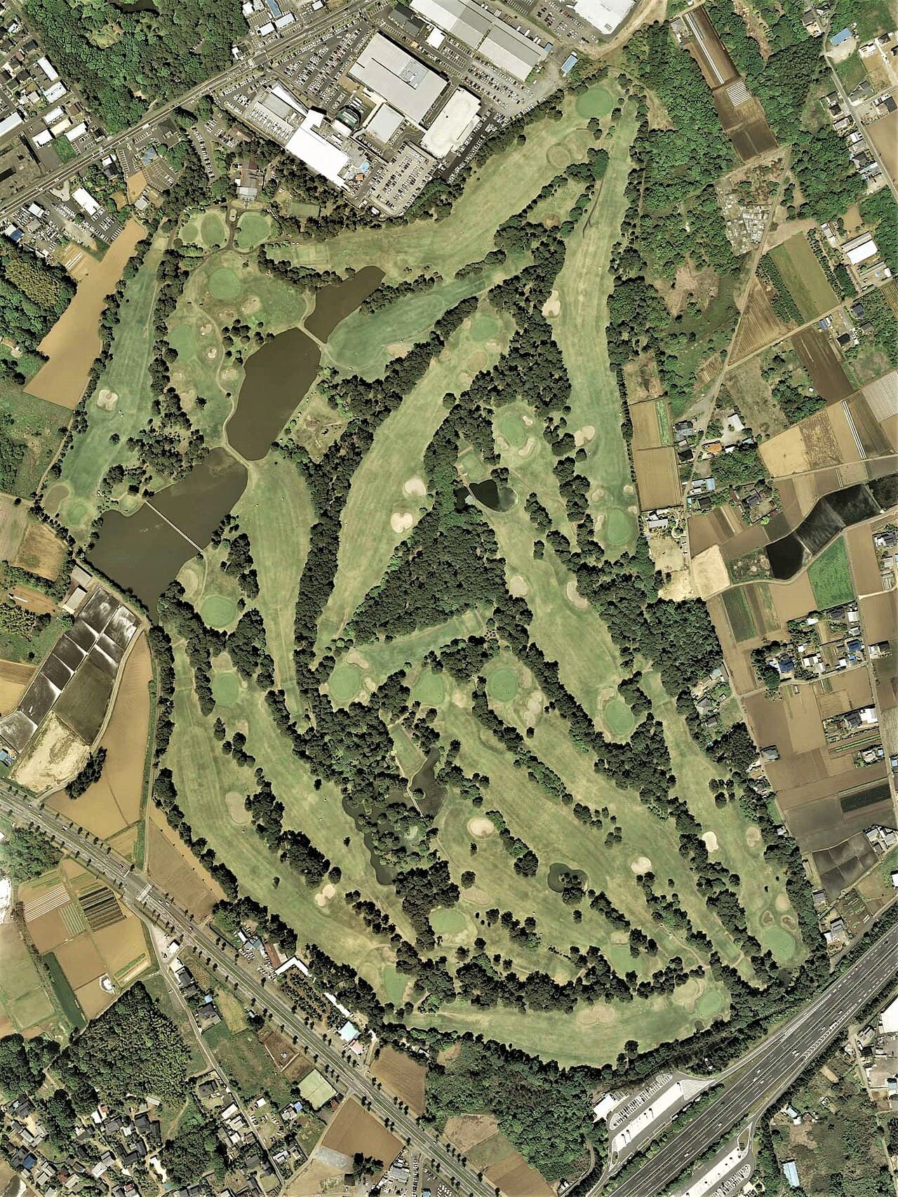 Kasumigaura International Golf Course golf course, Tsukuba, Ibaraki, Japan