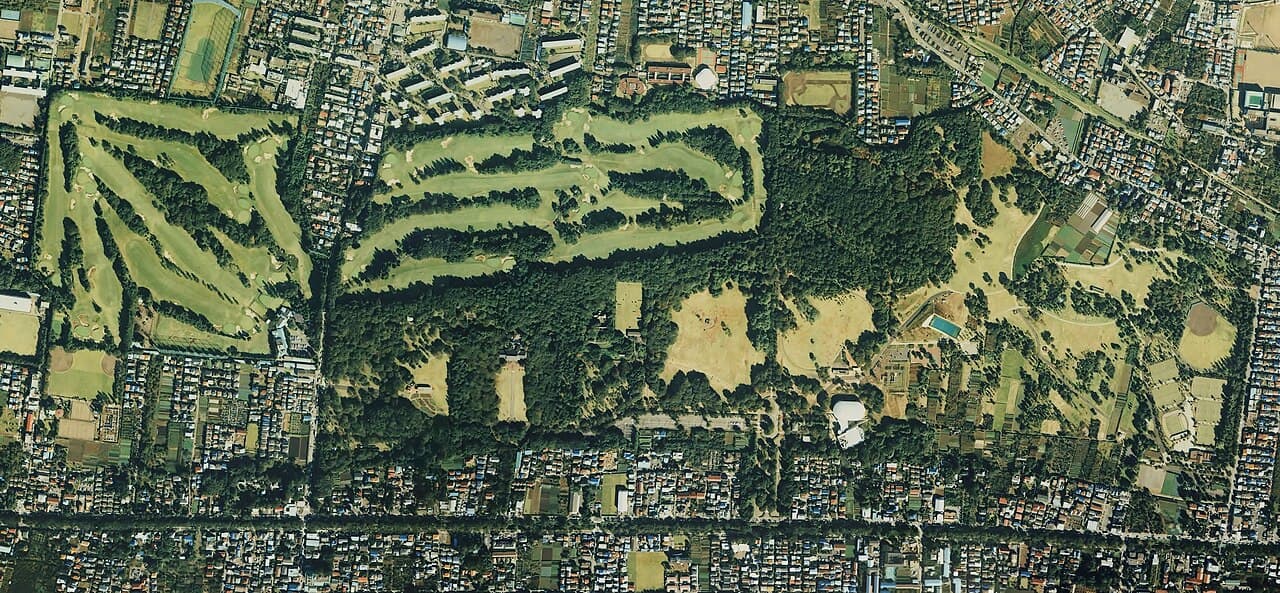 Koganei Country Club golf course, Tokyo, Japan