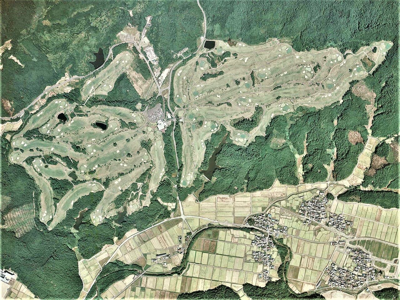 Hino Golf Club golf course, Shiga, Japan