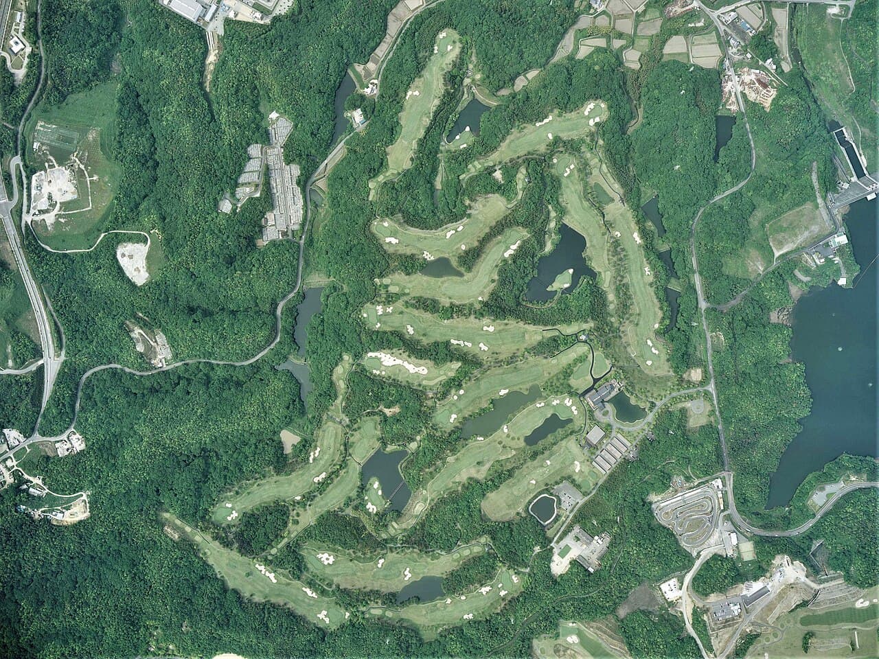 Higashi Hirono Golf Club golf course, Hyogo, Japan